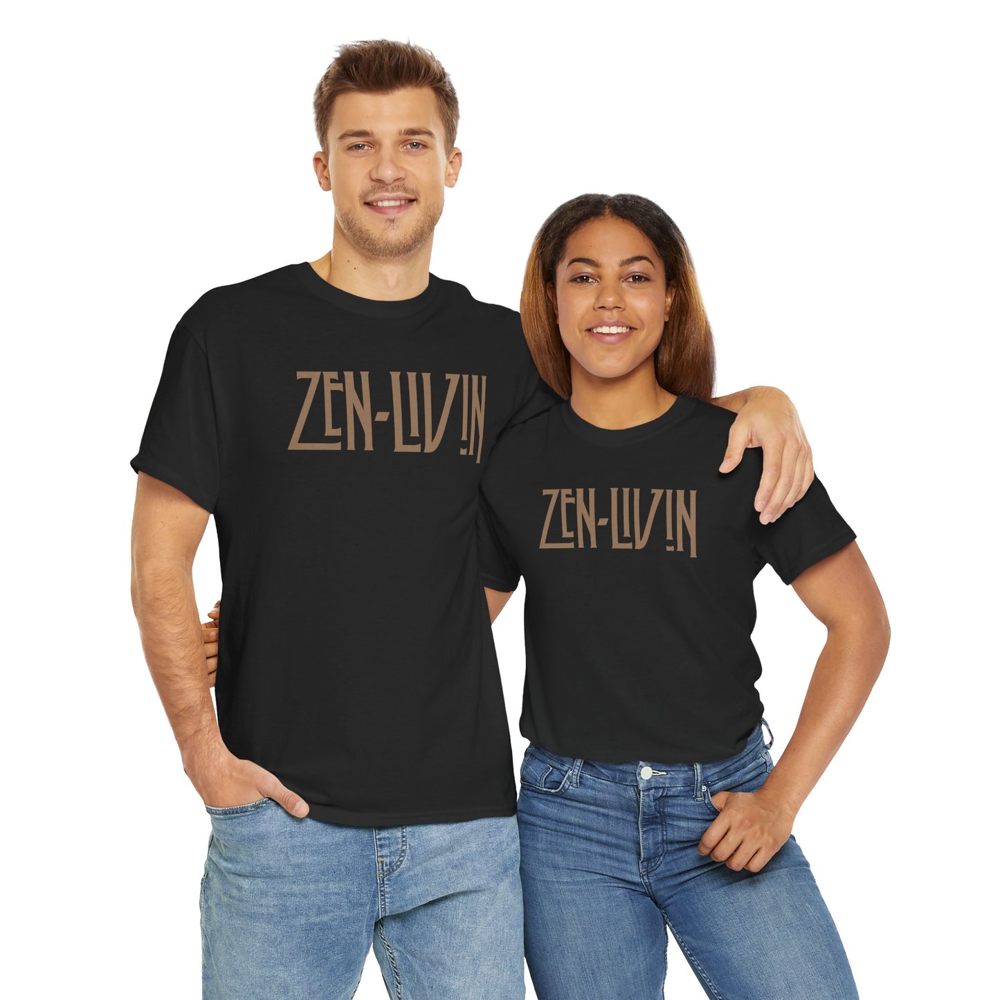 ZEN LIVIN Unisex Heavy Cotton Tee