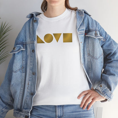 SHAPES OF MY LOVE Unisex Heavy Cotton Tee