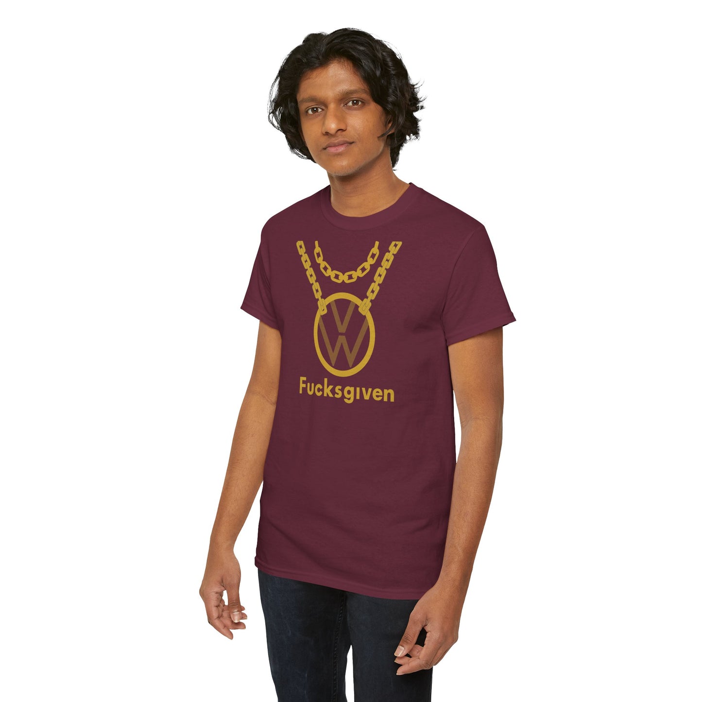 ZER0 Fucksgiven Unisex Heavy Cotton Tee