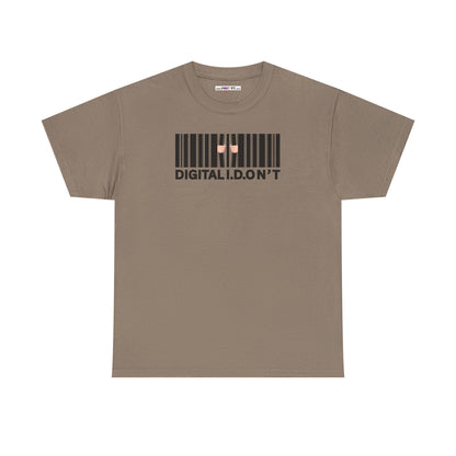 DIGITAL I.D.ON'T Unisex Heavy Cotton Tee