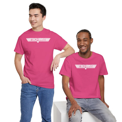 TOUCH GRASS Unisex Heavy Cotton Tee