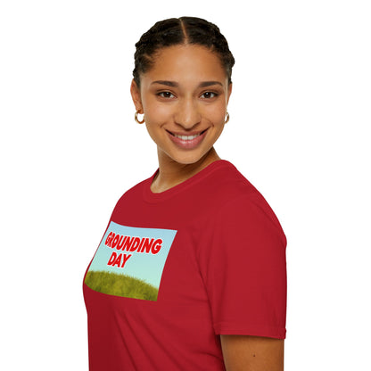GROUNDING DAY Unisex Softstyle 100% Cotton T-Shirt