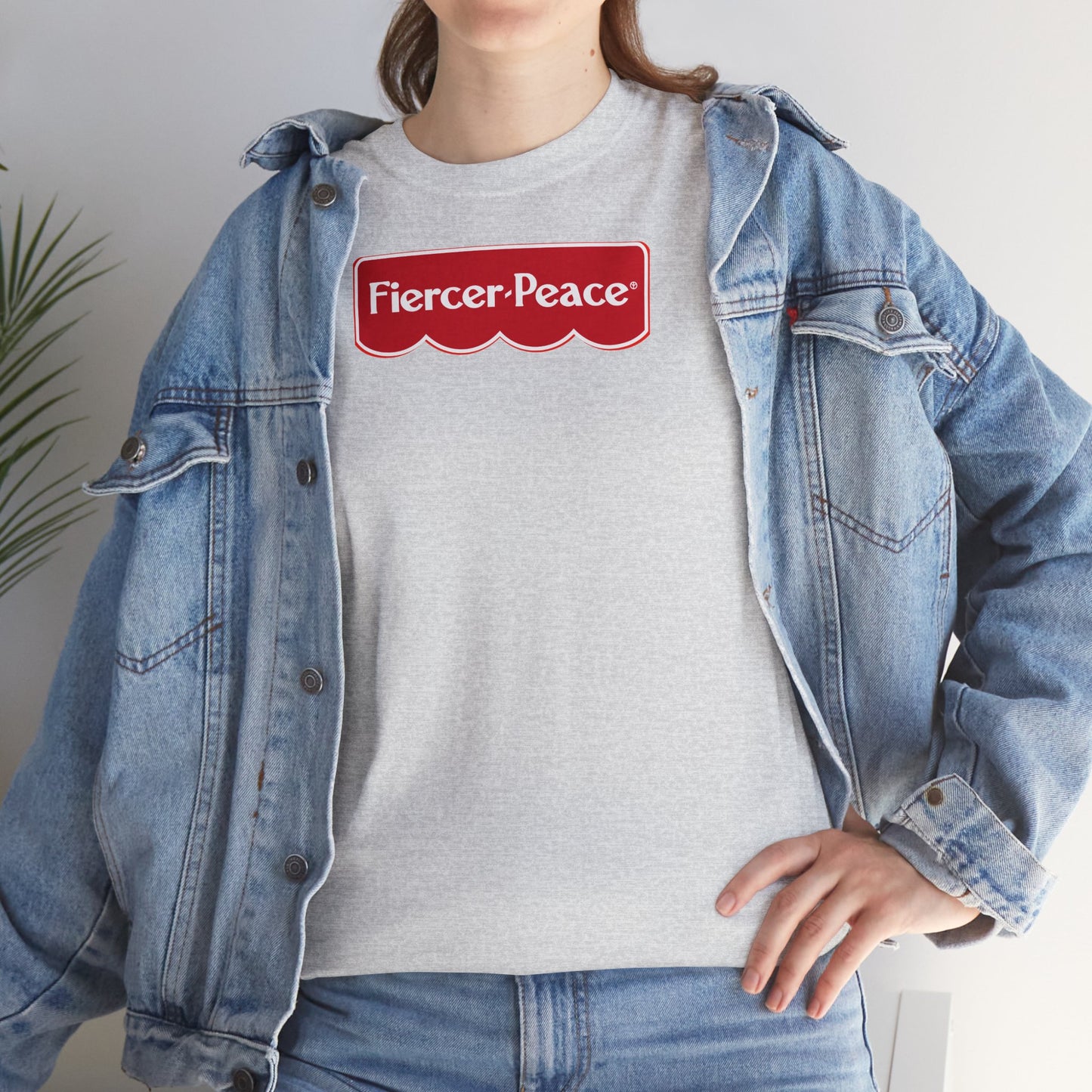 Fiercer Peace Unisex Heavy Cotton Tee