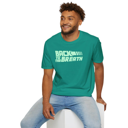 BACK TO THE BREATH Unisex Softstyle 100% Cotton T-Shirt