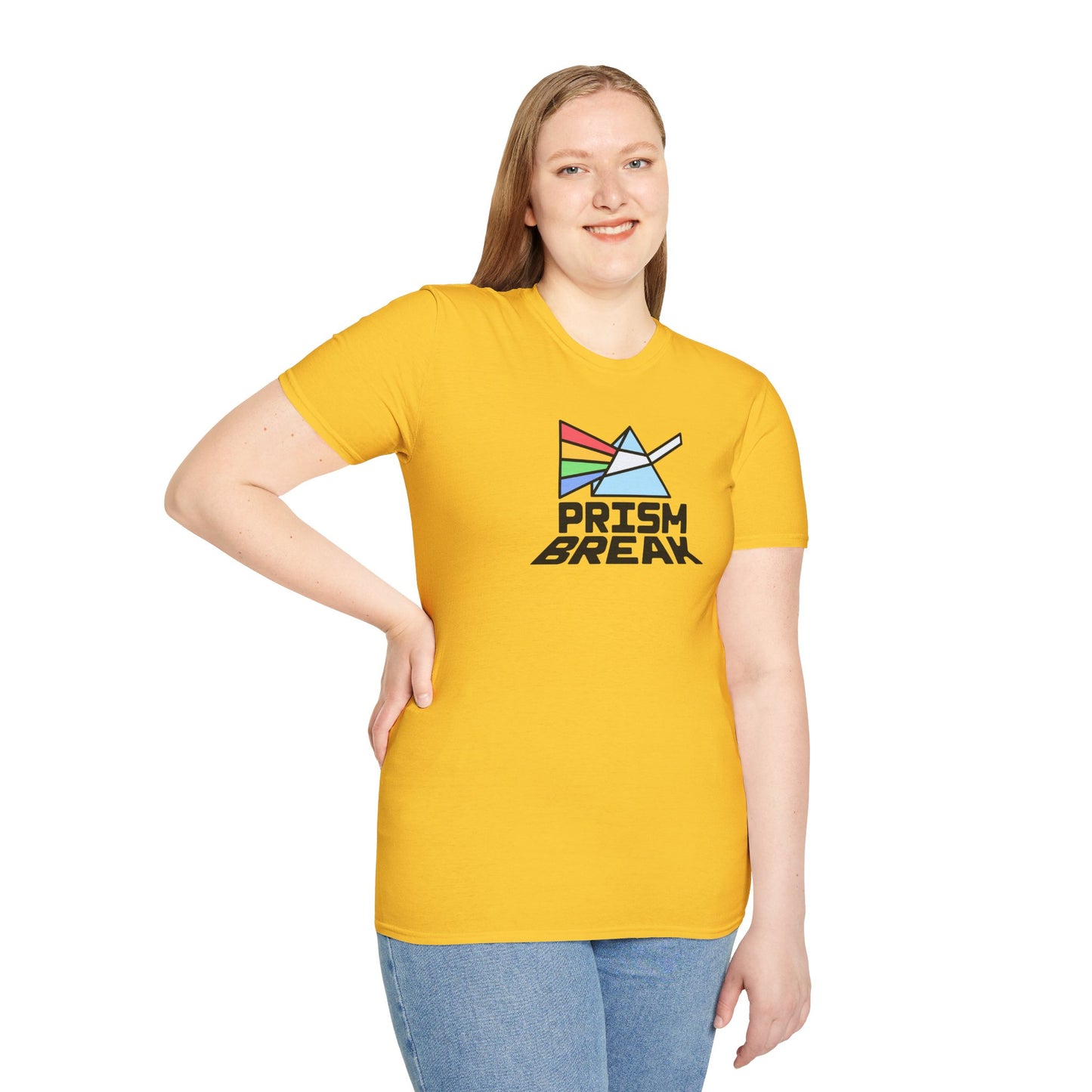 PRISM BREAK Unisex Softstyle 100% Cotton T-Shirt