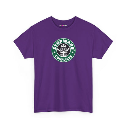 STOP WARS' CONFLICTS Unisex Heavy Cotton Tee