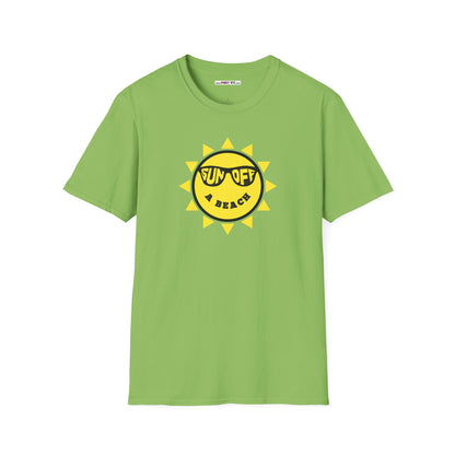 SUN OFF A BEACH Unisex Softstyle 100% Cotton T-Shirt