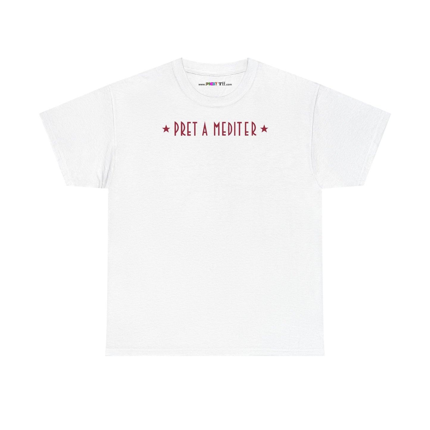 * PRET A MEDITER * Unisex Heavy Cotton Tee