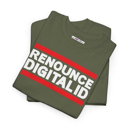 RENOUNCE DIGITAL ID Unisex Heavy Cotton Tee