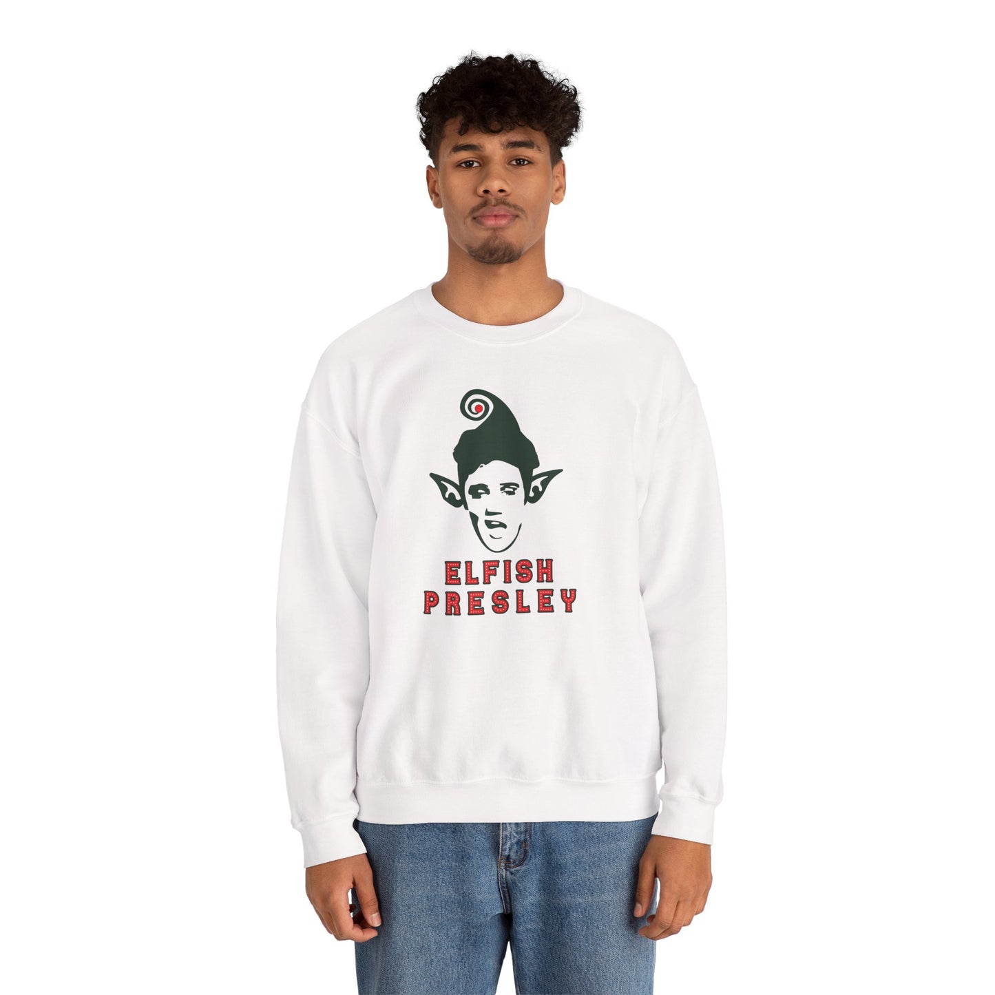 ELFISH PRESLEY Unisex Heavy Blend™ Crewneck Sweatshirt
