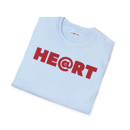 AT HEART Unisex Softstyle 100% Cotton T-Shirt