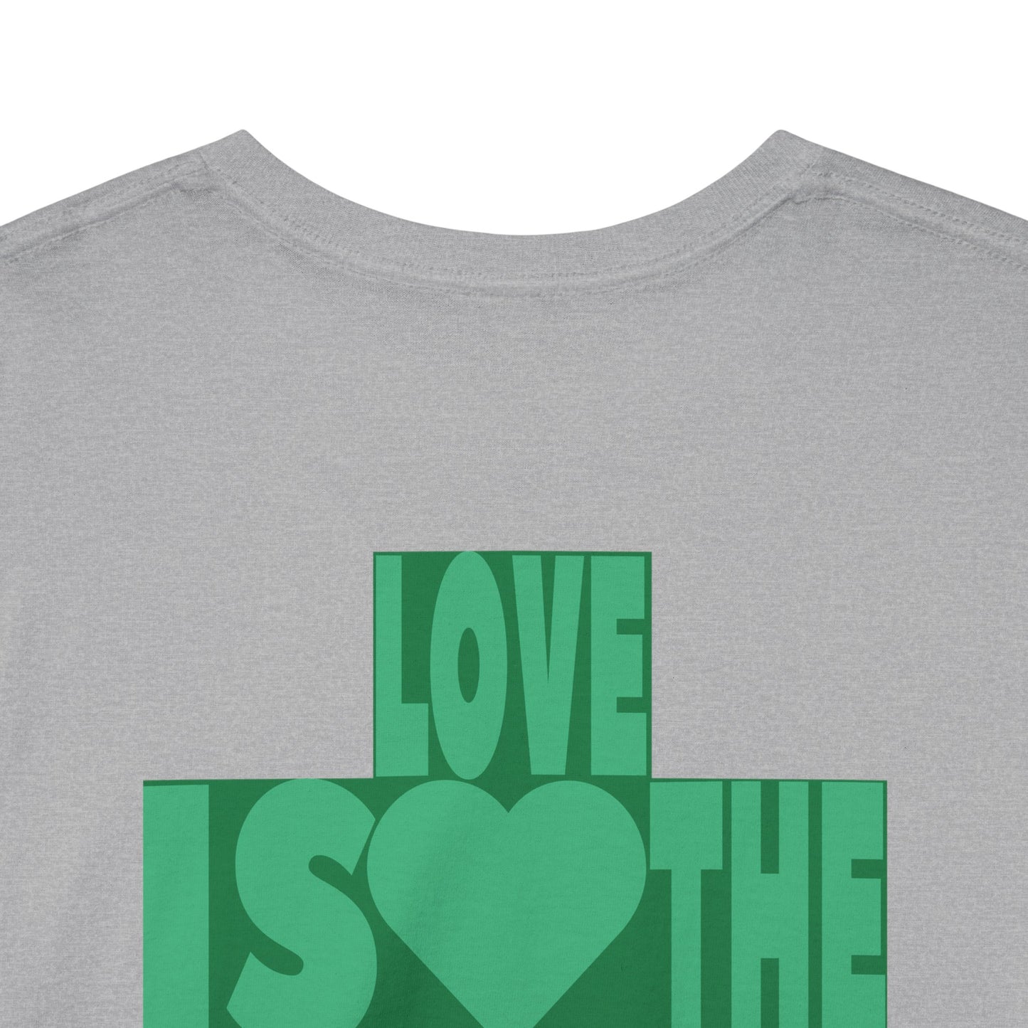 LOVE IS THE DRUG Unisex Heavy Cotton Tee