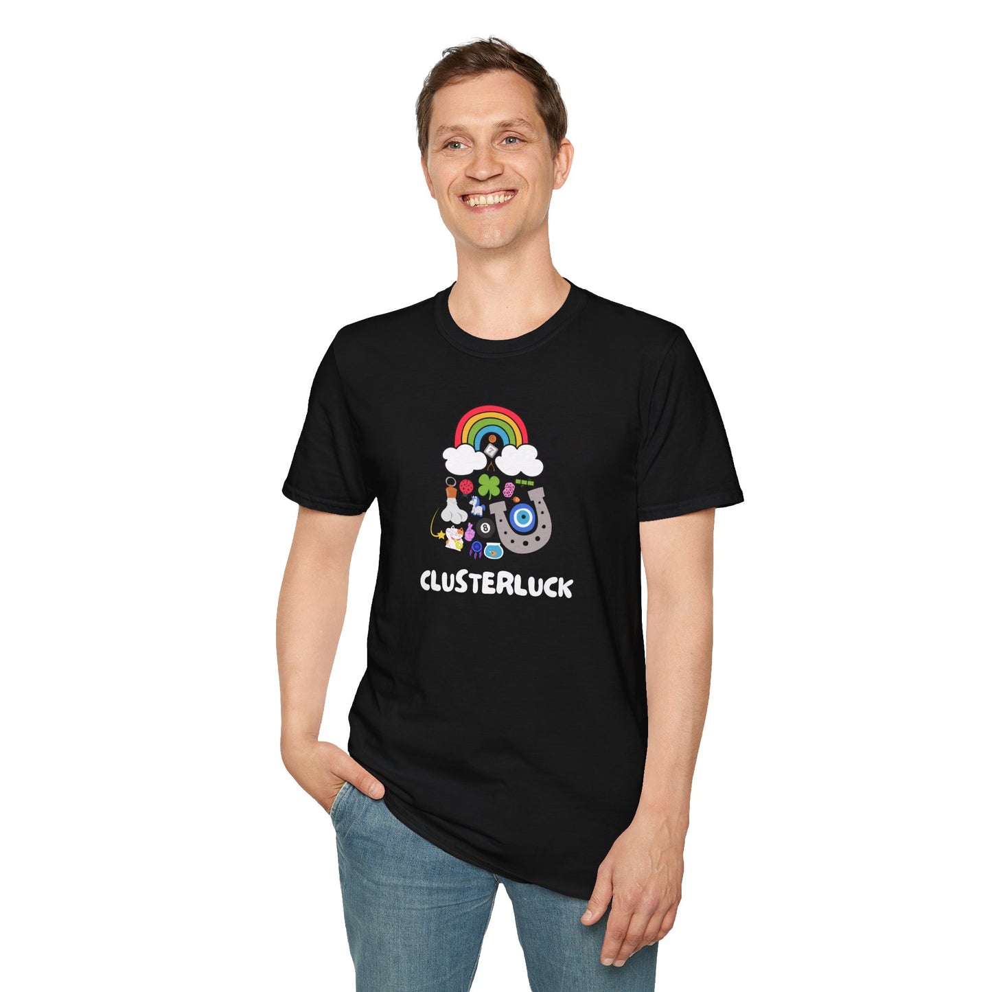 CLUSTERLUCK Unisex Softstyle 100% Cotton T-Shirt