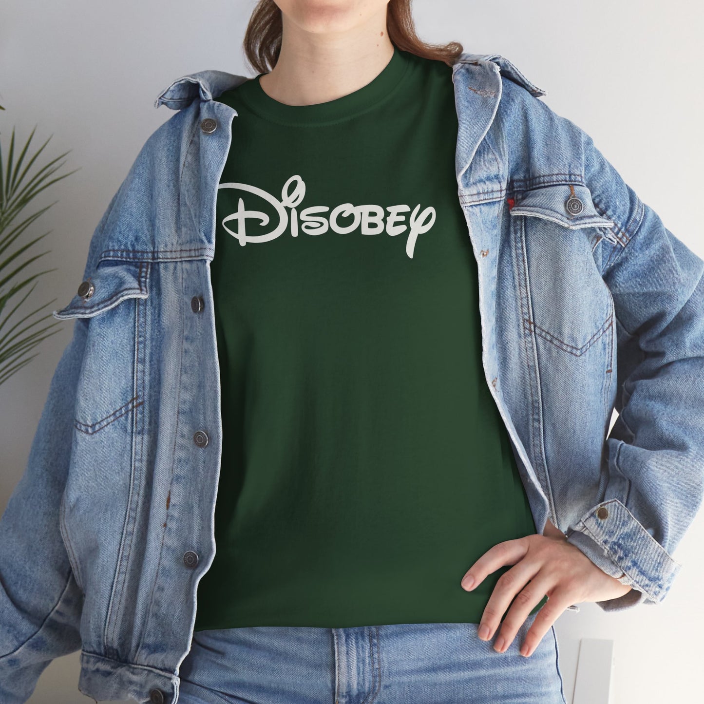 Disobey Unisex Heavy Cotton Tee