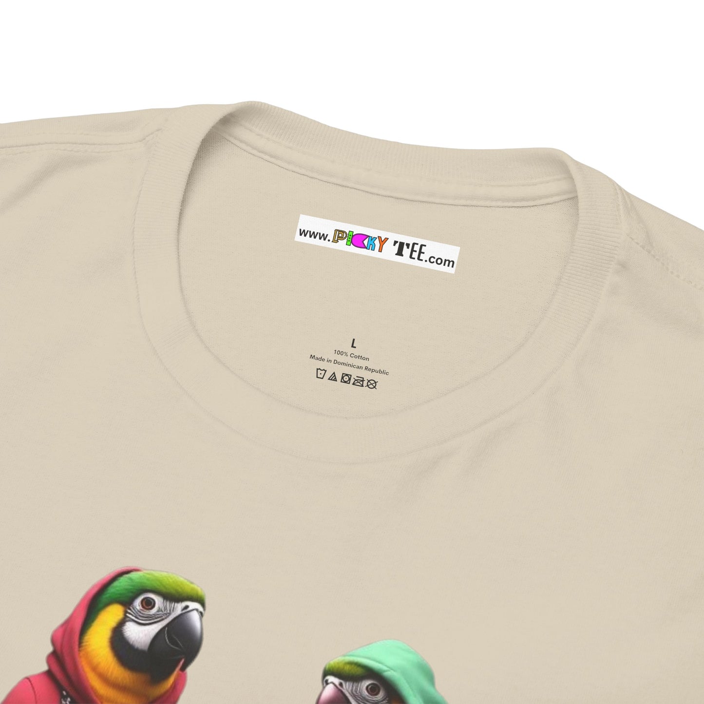 PARROTHOOD Unisex Heavy Cotton Tee