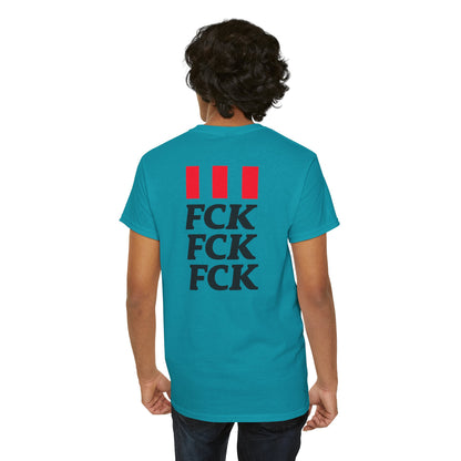 FCK FCK FCK Unisex Heavy Cotton Tee