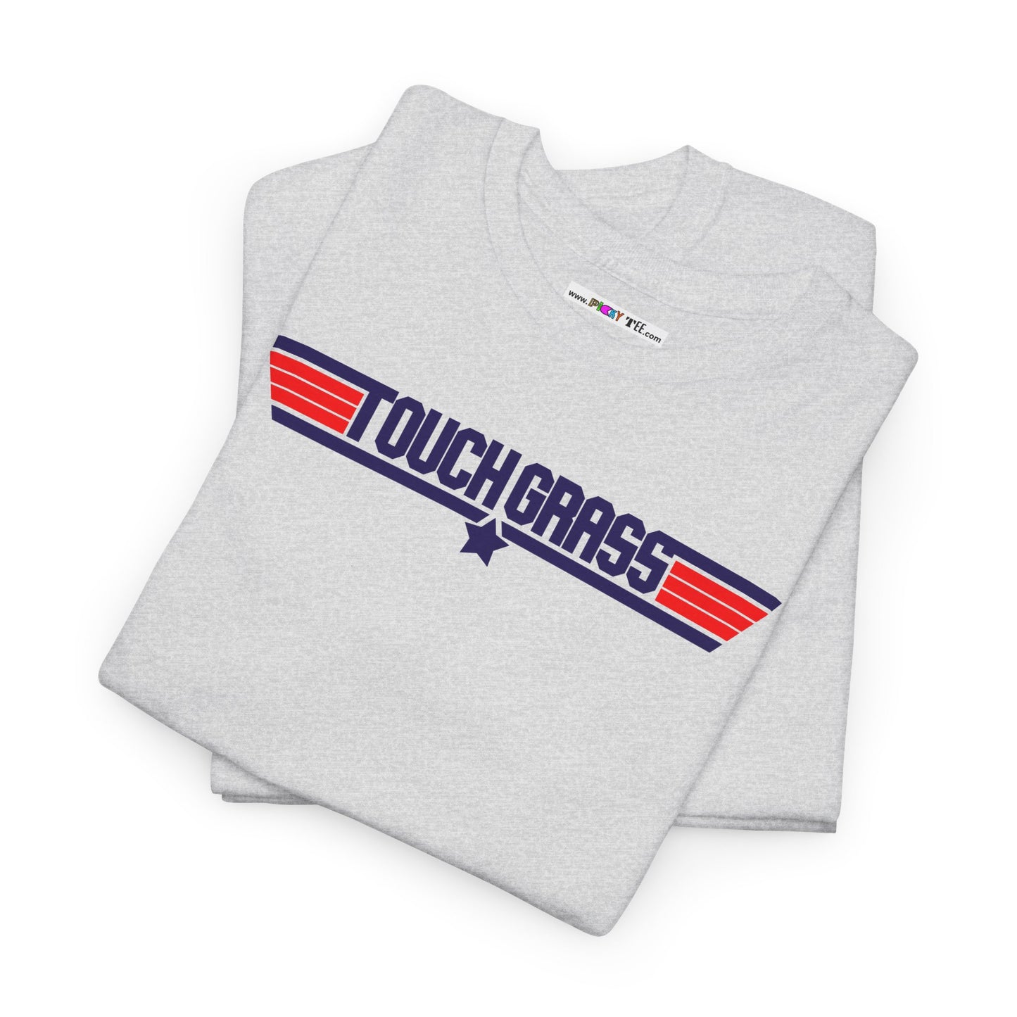 TOUCH GRASS Unisex Heavy Cotton Tee
