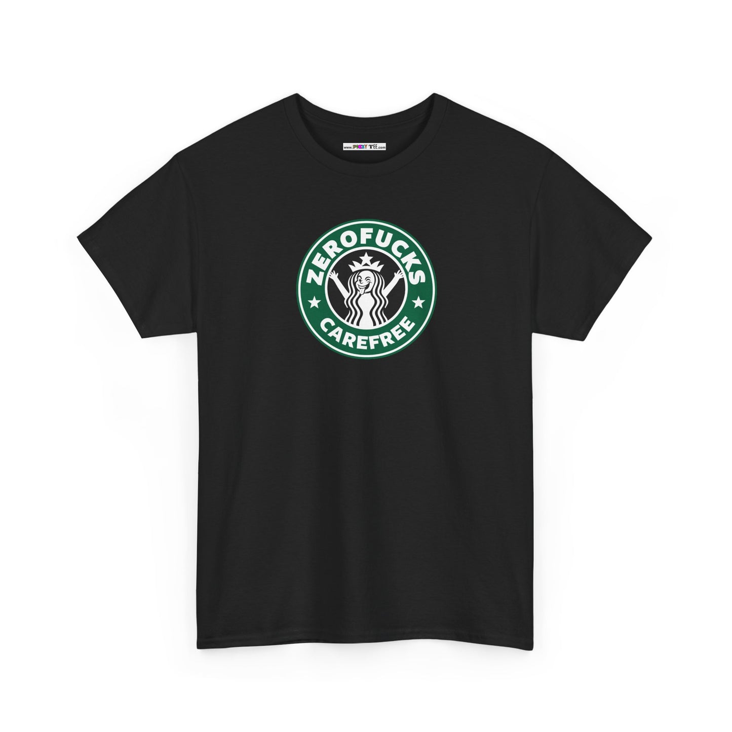 ZEROFUCKS CAREFREE Unisex Heavy Cotton Tee
