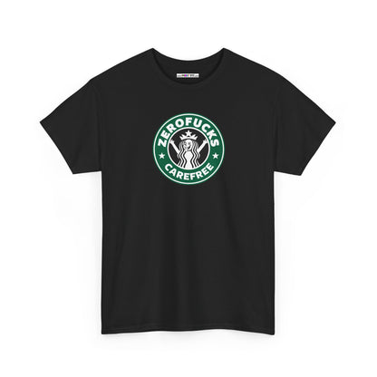 ZEROFUCKS CAREFREE Unisex Heavy Cotton Tee