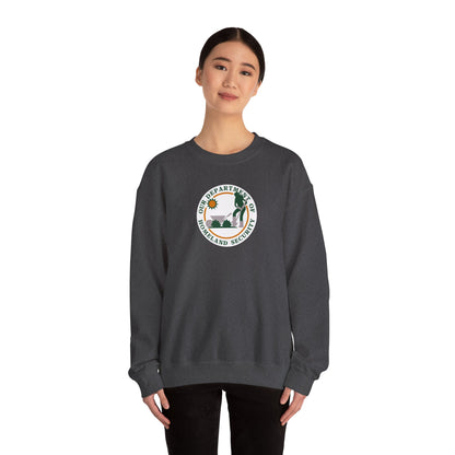 HOMELAND SECURITY (OUR DEPARTMENT OF)  Unisex Heavy Cotton Sweatshirt