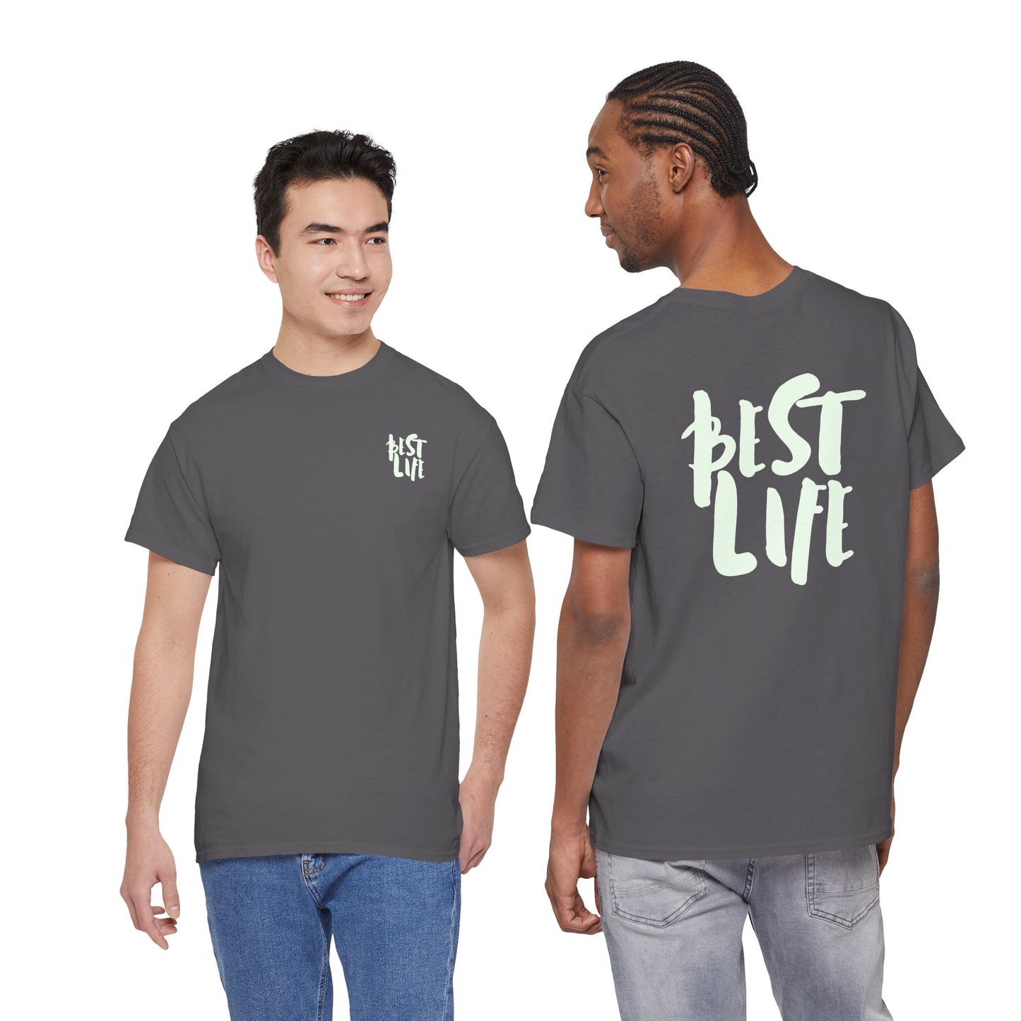 BEST LIFE Unisex Heavy Cotton Tee