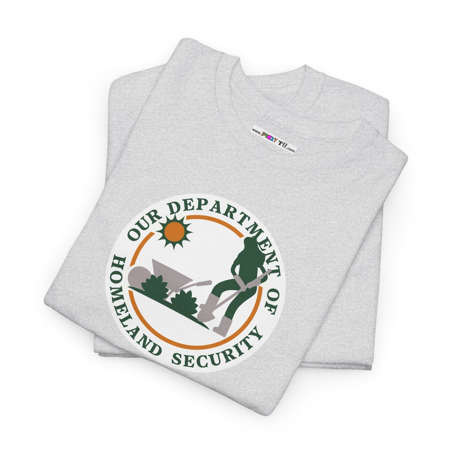 HOMELAND SECURITY (OUR DEPARTMENT OF) Unisex Heavy Cotton Tee
