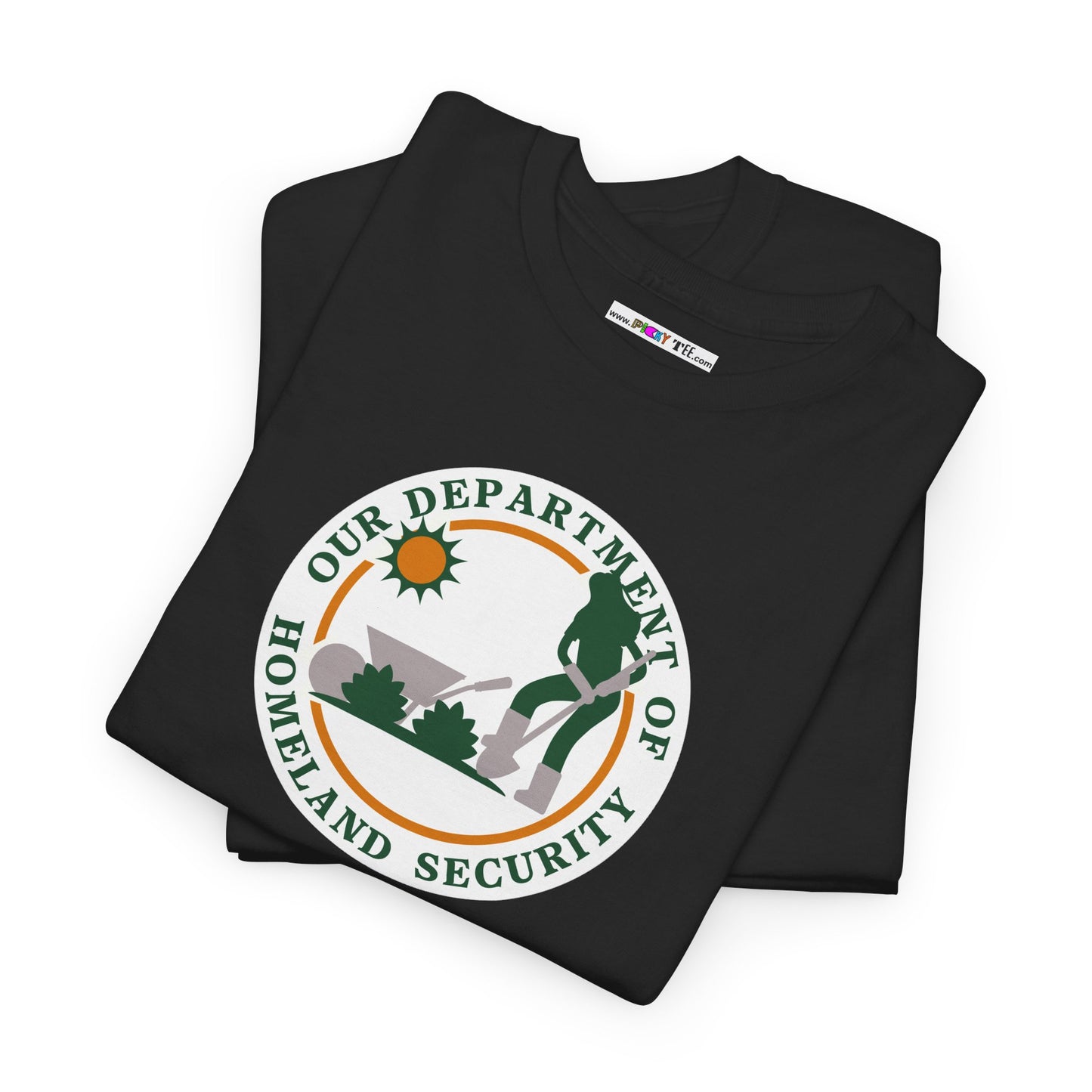 HOMELAND SECURITY (OUR DEPARTMENT OF) Unisex Heavy Cotton Tee