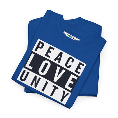 PEACELOVEUNITY Unisex Heavy Cotton Tee