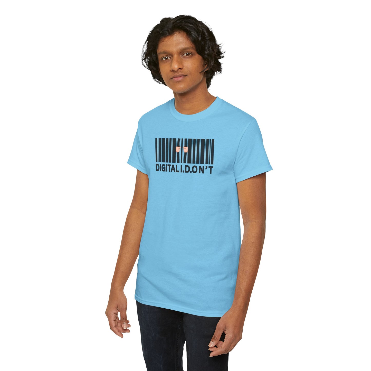 DIGITAL I.D.ON'T Unisex Heavy Cotton Tee
