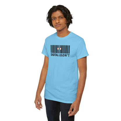 DIGITAL I.D.ON'T Unisex Heavy Cotton Tee