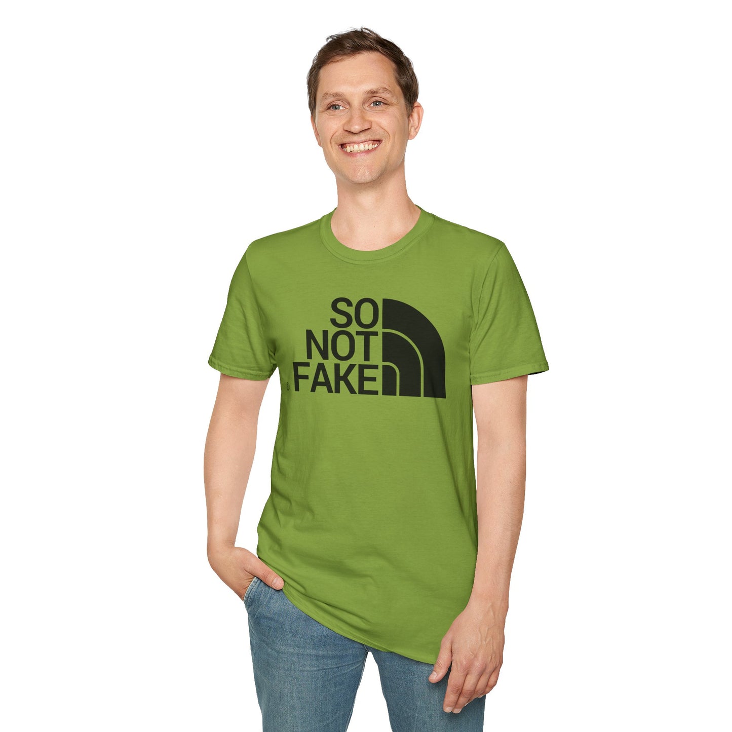 SO NOT FAKE Unisex Softstyle 100% Cotton T-Shirt