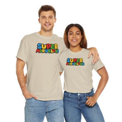 SUPER MARVELOUS Unisex Heavy Cotton Tee