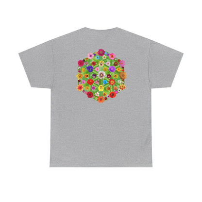 Flowers of Life Unisex Heavy Cotton Tee