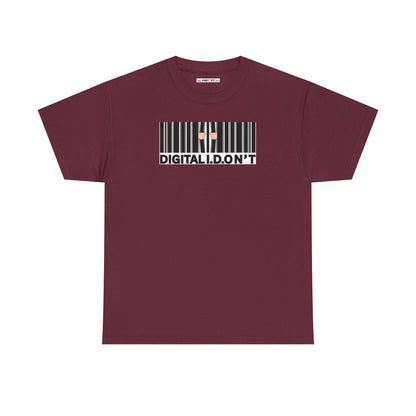 DIGITAL I.D.ON'T Unisex Heavy Cotton Tee