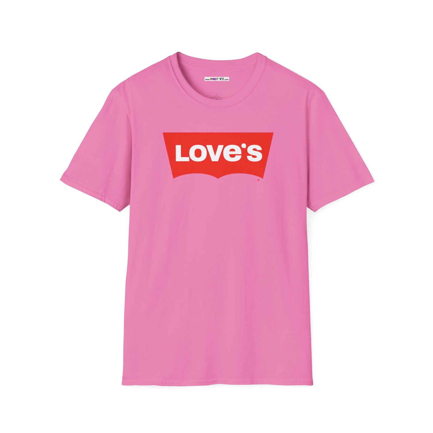 LOVE'S Unisex Softstyle 100% Cotton T-Shirt