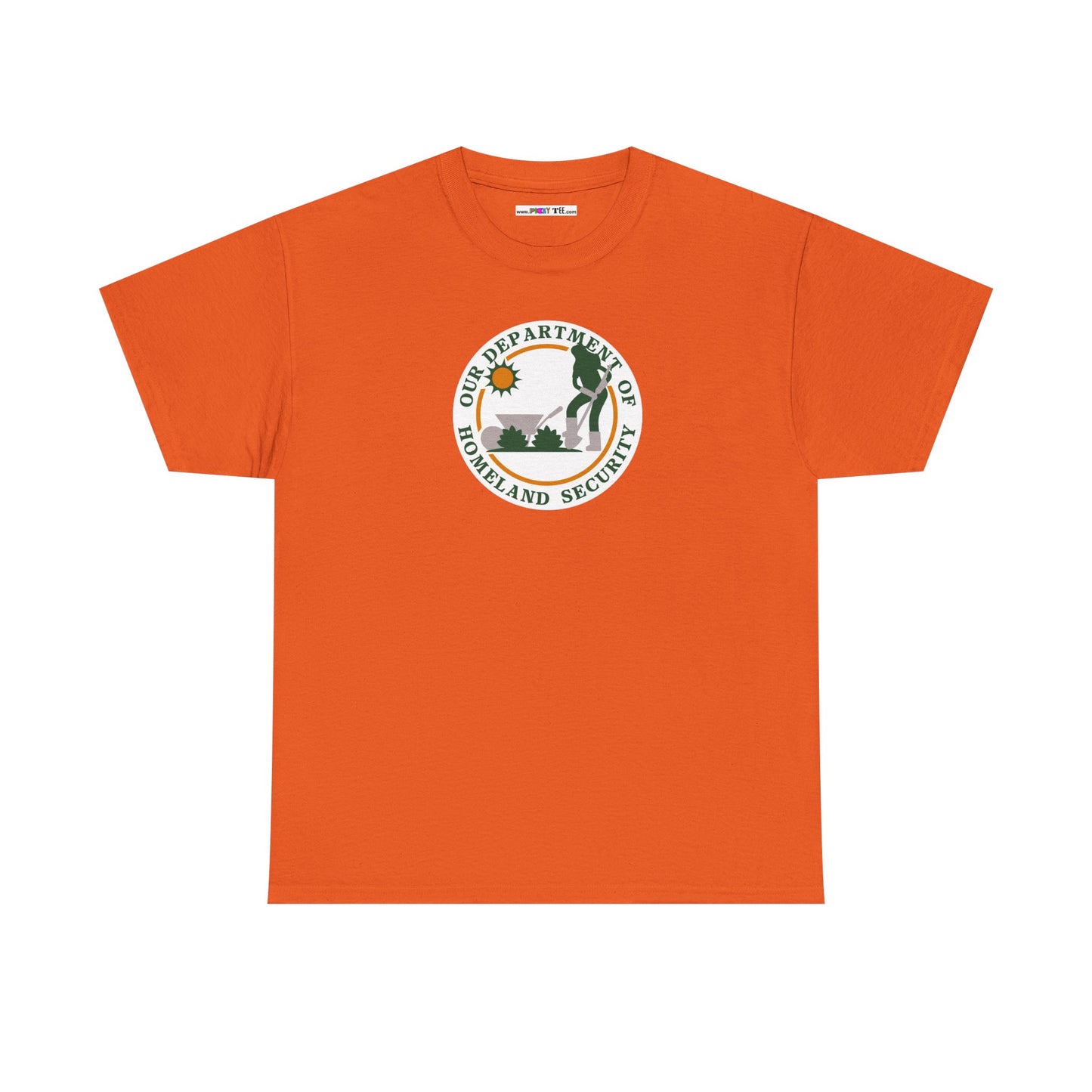 HOMELAND SECURITY (OUR DEPARTMENT OF) Unisex Heavy Cotton Tee