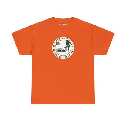 HOMELAND SECURITY (OUR DEPARTMENT OF) Unisex Heavy Cotton Tee