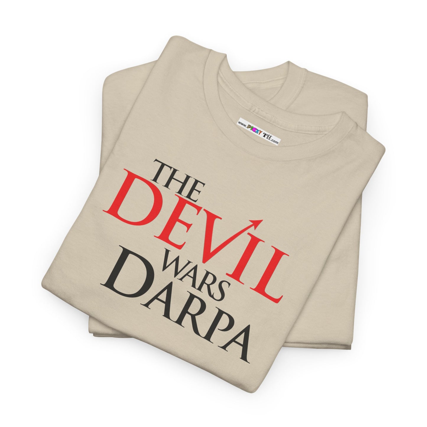 THE DEVIL WARS DARPA Unisex Heavy Cotton Tee