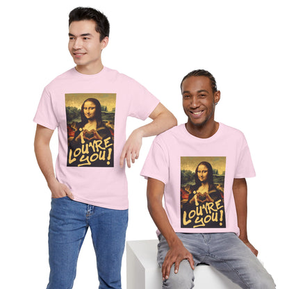 I LOUVRE YOU! Unisex Heavy Cotton Tee
