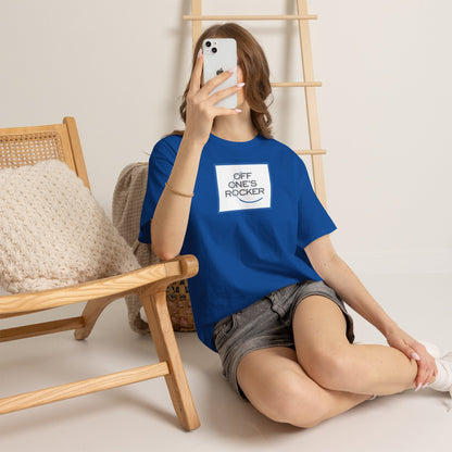 OFF ONE'S ROCKER Unisex Heavy Cotton Tee