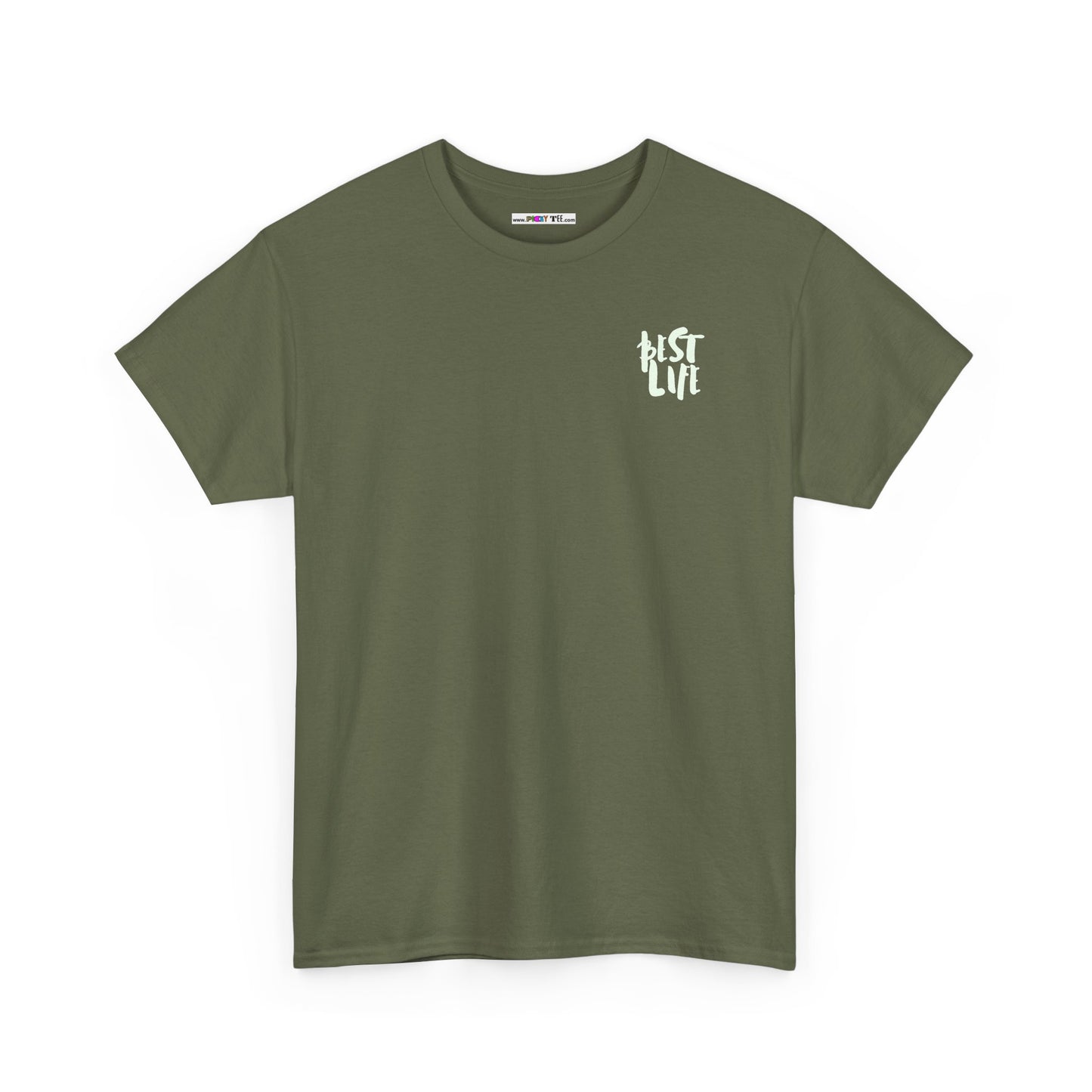 BEST LIFE Unisex Heavy Cotton Tee