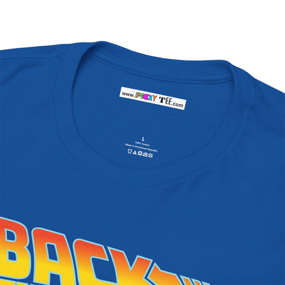 BACK THE FLUX UP Unisex Heavy Cotton Tee