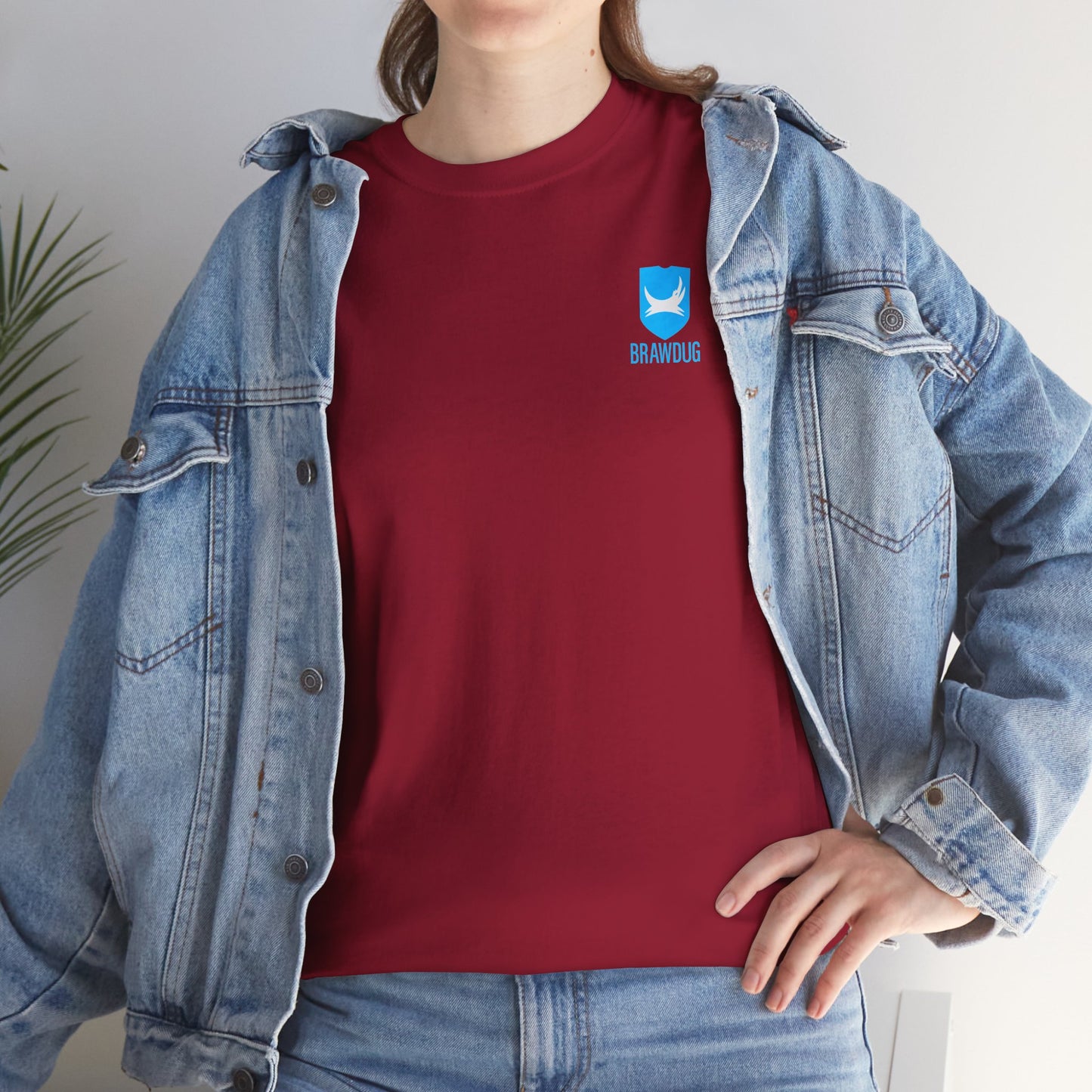 BRAWDUG Unisex Heavy Cotton Tee