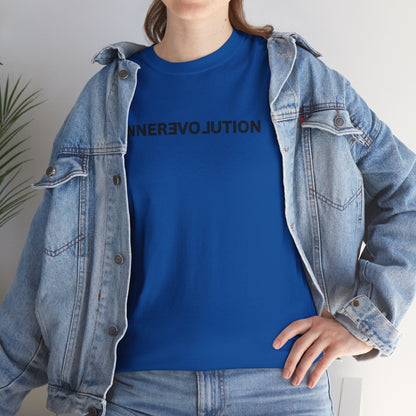 INNERƎVO⅃UTION Unisex Heavy Cotton Tee