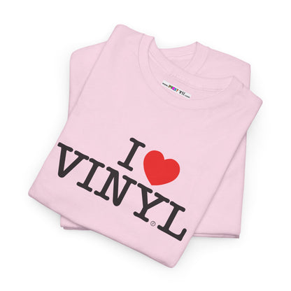 I ❤️ VINYL Unisex Heavy Cotton Tee