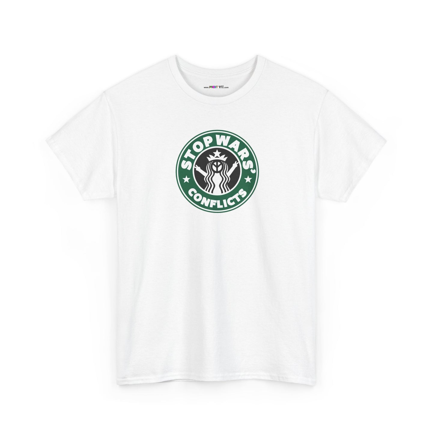 STOP WARS' CONFLICTS Unisex Heavy Cotton Tee