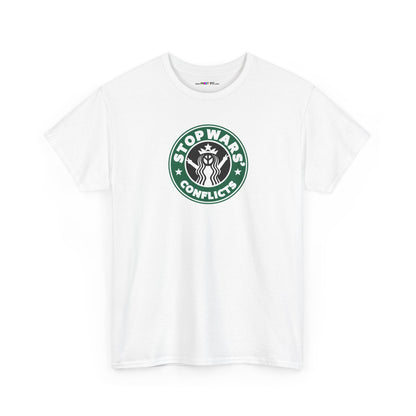 STOP WARS' CONFLICTS Unisex Heavy Cotton Tee