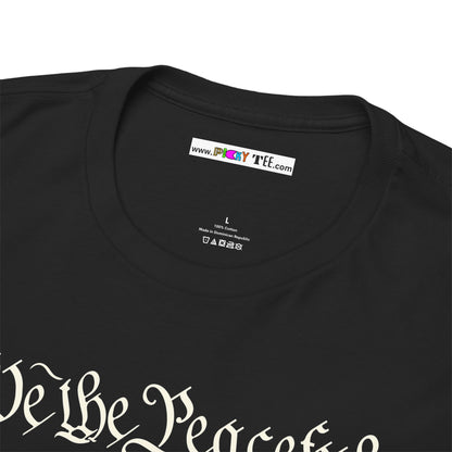 WE THE PEACEFUL Unisex Heavy Cotton Tee
