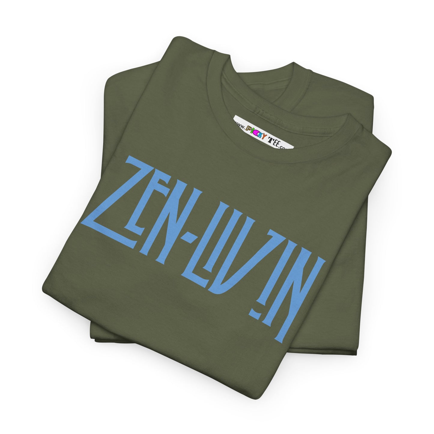 ZEN LIVIN Unisex Heavy Cotton Tee