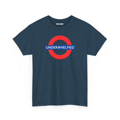UNDERWHELMED Unisex Heavy Cotton Tee